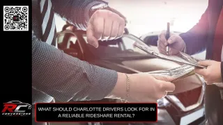 What Should Charlotte Drivers Look for in a Reliable Rideshare Rental?