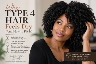Why Type 4 Hair Feels Dry and How to Fix It