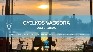 Nyomozós játék Budapesten – Rejtélyes Vacsora | aug. 19.