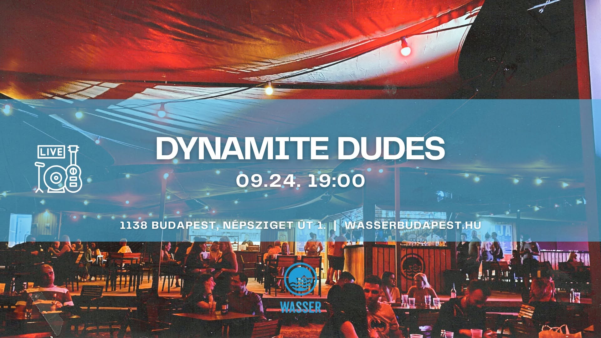 Élőzene Budapesten – Dynamite Dudes | szept. 24.