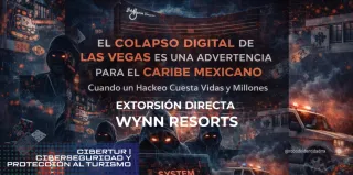 El Colapso Digital de Las Vegas es una Advertencia para el Caribe Mexicano: Cuando un Hackeo Cuesta Vidas