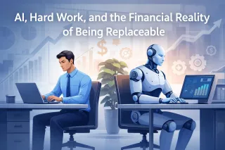 AI, Hard Work, and the Financial Reality of Being Replaceable