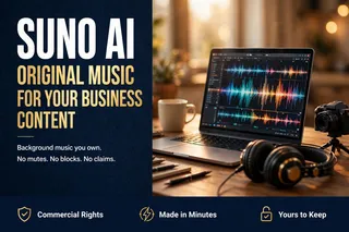 Suno AI: Original Music for Your Business Content, Without the Copyright Risk