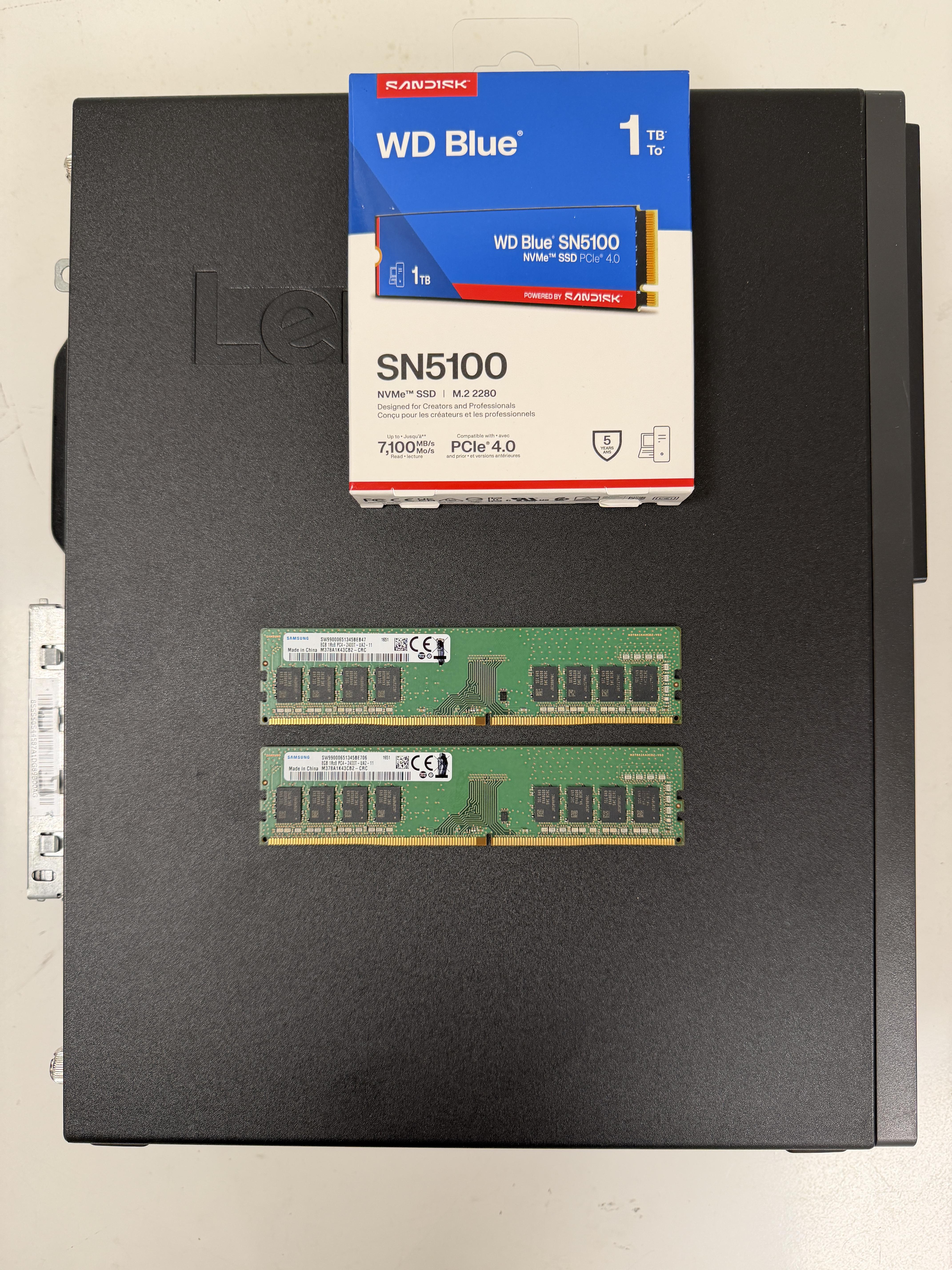 Computer Upgrade Victoria BC: SSD, RAM & Data Transfer to Refurbished Lenovo