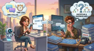 Why DMs Stall After Initial Interest