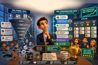 Why Conversations Close More Deals Than Funnels