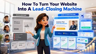 How To Turn Your Website From A Digital Brochure Into A Lead-Closing Machine