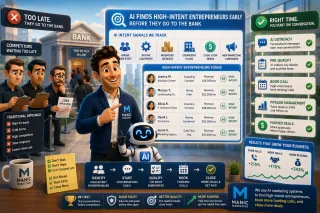 How To Find High-Intent Entrepreneurs Before They Go To The Bank