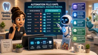 How Automation Fills Gaps In The Schedule For Dentists