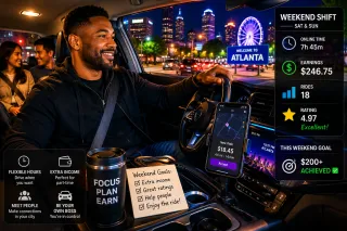 Side Hustle vs Full-Time: Rideshare Driving Comparison