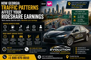 How Georgia Traffic Patterns Affect Your Rideshare Earnings