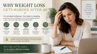 Weight Loss After 40: Hormones, Stress & Metabolism