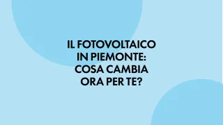 l Piemonte punta sulle rinnovabili: FER X firmato e zone di accelerazione. Cosa cambia per te?