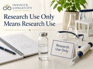 What “Research Use Only” Actually Means | infinite Longevity