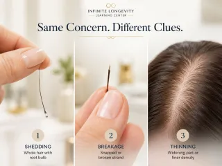 Hair Shedding, Breakage, and Thinning Are Not the Same | Infinite Longevity