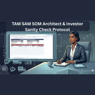 TAM SAM SOM Architect & Investor Sanity Check Protocol - Google Sheet