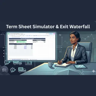 Term Sheet Simulator & Exit Waterfall - Google Sheet