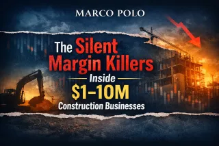 The Silent Margin Killers Inside $1–10M Construction Businesses