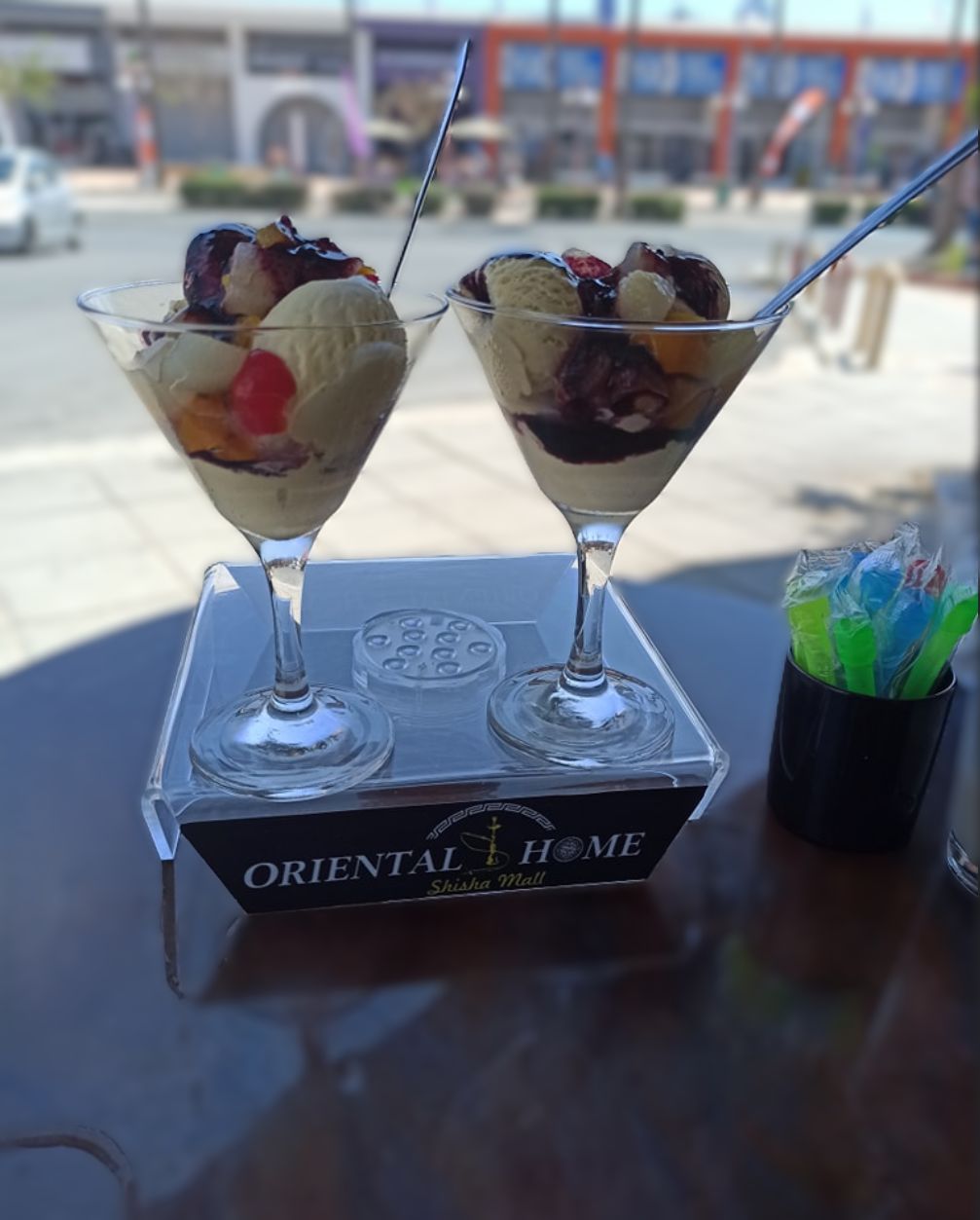 Two Icream Drinks Shots