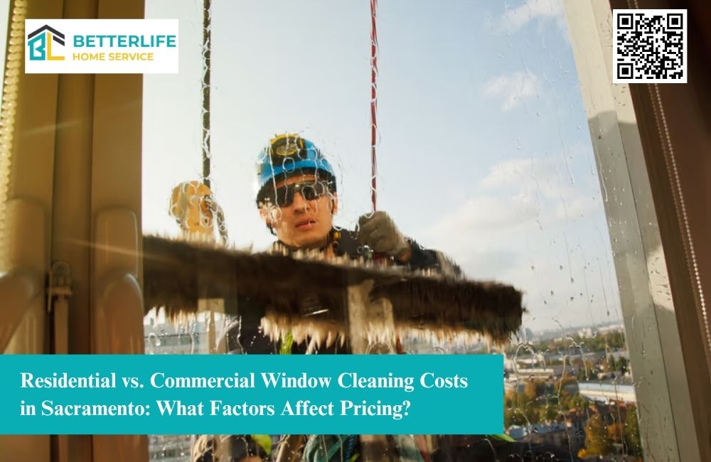 Residential vs. Commercial Window Cleaning Costs in Sacramento: What Factors Affect Pricing?