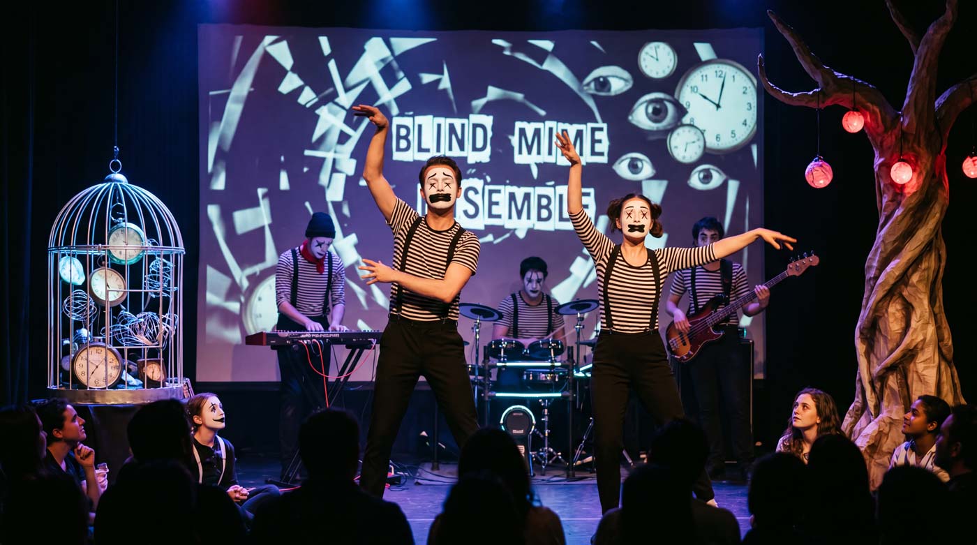 "Thanks for Coming": Inviting You Inside the Mind of a Blind Mime