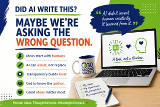 Did AI Write This? AI Transparency, Authenticity & the Future of Writing
