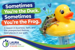 Sometimes the Duck. Sometimes the Frog.