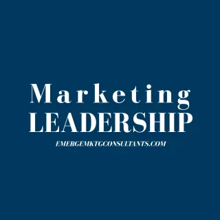 You don't have a marketing problem, You have a marketing leadership problem.