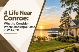 Life Near Conroe: What to Consider When Choosing a Home in Willis, TX