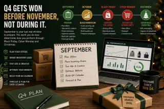 Why September Is the Most Important Month for Q4 Ecommerce