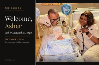 BREAKING: It's a Boy! Mr. M Dongo and Nyashadzashe Dongo Welcome Baby Asher Munyasha Dongo