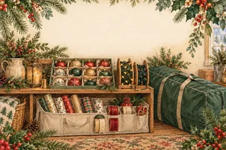 Christmas Decoration Storage: A Simple System for Busy Moms
