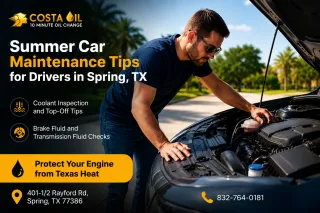 Summer Car Maintenance Tips for Drivers in Spring, TX