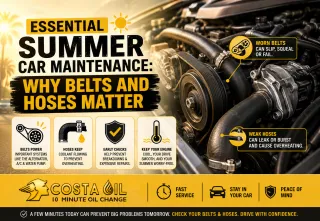 Essential Summer Car Maintenance: Why Belts and Hoses Matter