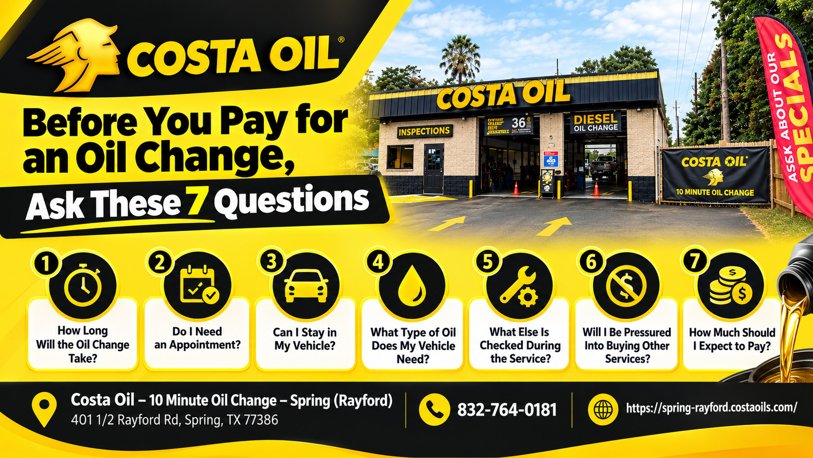 Before You Pay for an Oil Change, Ask These 7 Questions