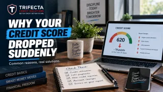 Why Your Credit Score Dropped Suddenly