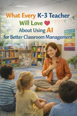 What Every K–3 Teacher Will Love About Using AI for Better Classroom Management