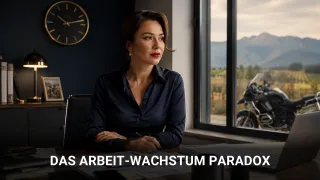 Mehr Arbeit. Weniger Wachstum. Wirklich?