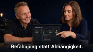 Warum clevere Dienstleister bald Befähigung statt Abhängigkeit verkaufen.