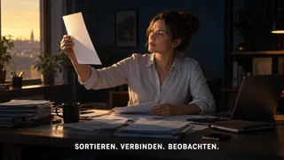 Drei Verschiebungen, die eine Bewegung sind.
