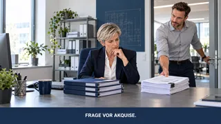 Vertriebsengpass finden: die Frage vor der Akquise.