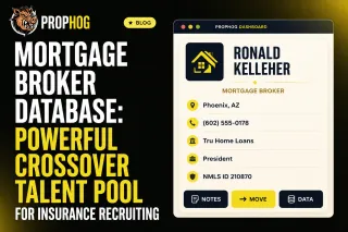 Mortgage Broker Database: A Powerful Crossover Talent Pool for Insurance Recruiting
