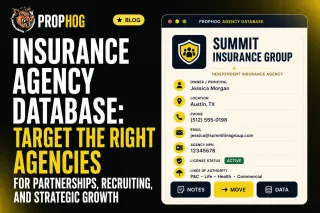 Insurance Agency Database: Target the Right Agencies for Partnerships, Recruiting, and Strategic Growth