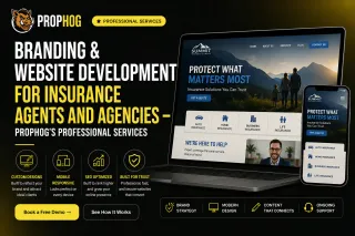 Branding & Website Development for Insurance Agents and Agencies – PropHog’s Professional Services