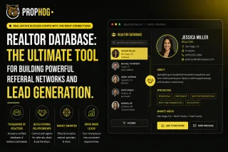 Realtor Database: The Ultimate Tool for Building Powerful Referral Networks and Lead Generation