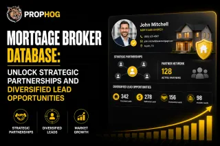 Mortgage Broker Database: Unlock Strategic Partnerships and Diversified Lead Opportunities