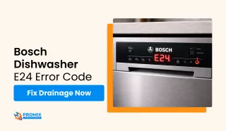 Bosch Dishwasher Error Code E24? Here’s Exactly How to Troubleshoot It