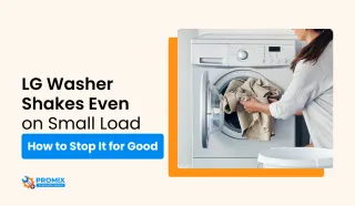 LG Washer Shakes Even on Small Load