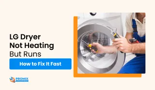 LG Dryer Not Heating But Still Running l Find Out What's Wrong