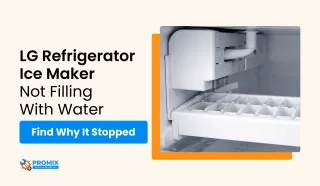 LG Refrigerator Ice Maker Not Filling With Water